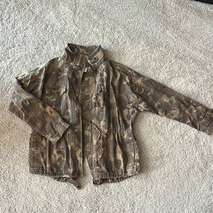 Anthro Marrakech Camo Jacket